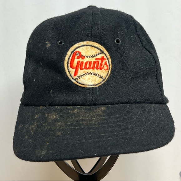 Vintage 60s San Francisco Giants Baseball Cap Wool Stitched Hat